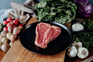 Beef T-Bone Steak - 1 lb.