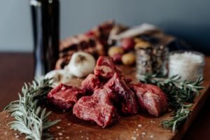 Beef NY Strip Kabobs - 1 lb.