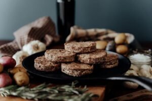 Beef Breakfast Italian Sausage Sliders - 6 (3oz) patties