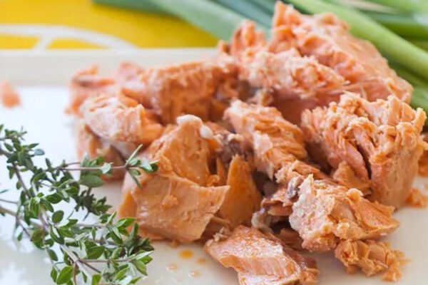 Wild Skinless Boneless Canned Alaskan Wild Red Salmon - 6 oz.