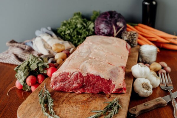 Fresh Chilled Striploin- ships separately per fresh monthly schedule