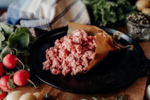 High Fat Ground Lamb - 1 lb.