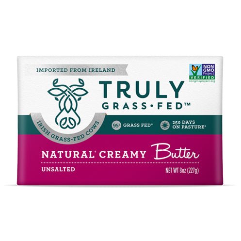 Truly Grass-fed UnSalted Butter - 8 oz