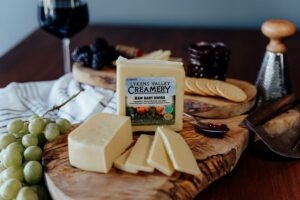 Raw Grass-Fed Baby Swiss Cheese - 10.5 oz.