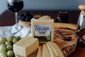 Raw Grass-Fed Unsalted Cheddar Cheese - 10.5 oz.