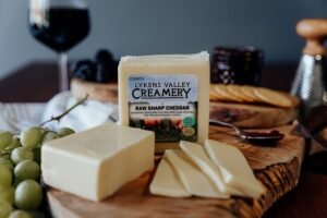 Raw Grass-Fed Sharp Cheddar Cheese - 10.5 oz.