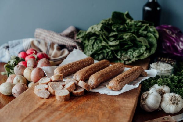 Italian Pork Sausages - Sugar Free - Fully Cooked - Five 0.25 lb. sausages