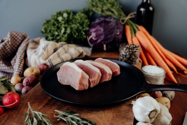 Boneless Pork Chops - four 4 oz chops