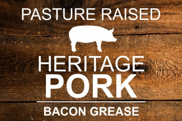 Pork Bacon Grease Uncured (5 gallon bucket)