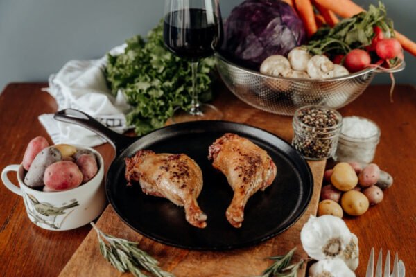 Pasture-Raised Duck Leg Quarters - 1 lb pkg