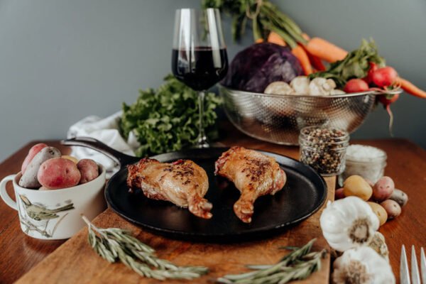 Pasture-raised Duck Leg Quarters - 1.25 lbs avg.
