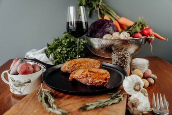 Pasture Raised BNLS. Skin-On Duck Breast ~ 2.5 lb pkg