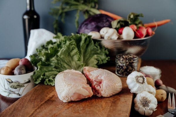 Pasture-raised Bone-In. Skin-On Chicken Breast - 1.5 lbs.