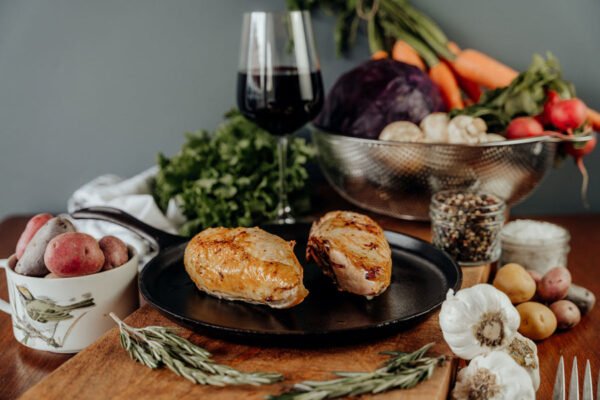 Pasture-raised Bone-In. Skin-On Chicken Breast - 1.5 lbs.