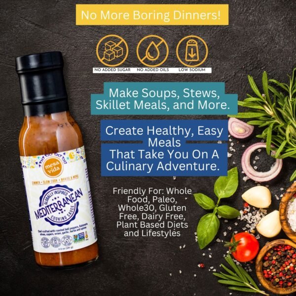 Mediterranean Inspired Cooking Sauce