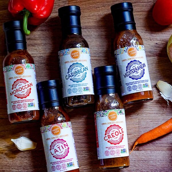 5-Pack Globally Inspired Cooking Sauce Variety Bundle