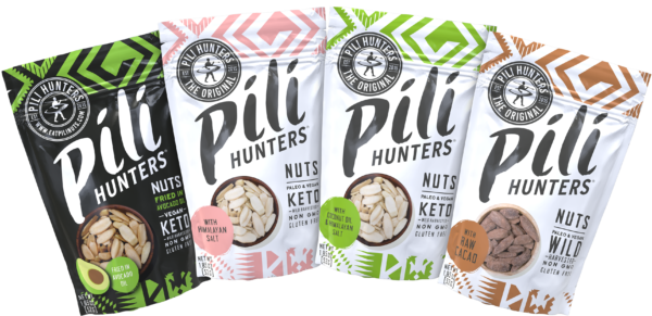 4-pack Pili Hunters? Nut Variety FREE SHIPPING!
