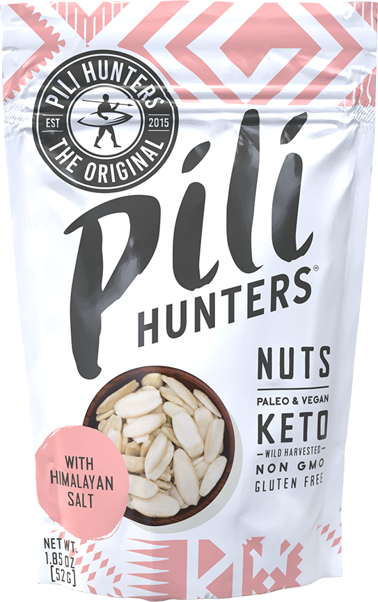 Pili Hunters? Nuts - Just Pink Himalayan Salt