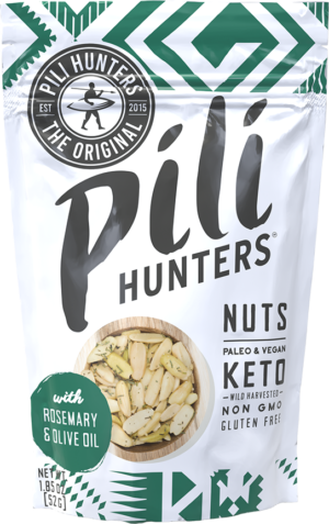 Pili Hunters? Nuts Rosemary and Olive Oil