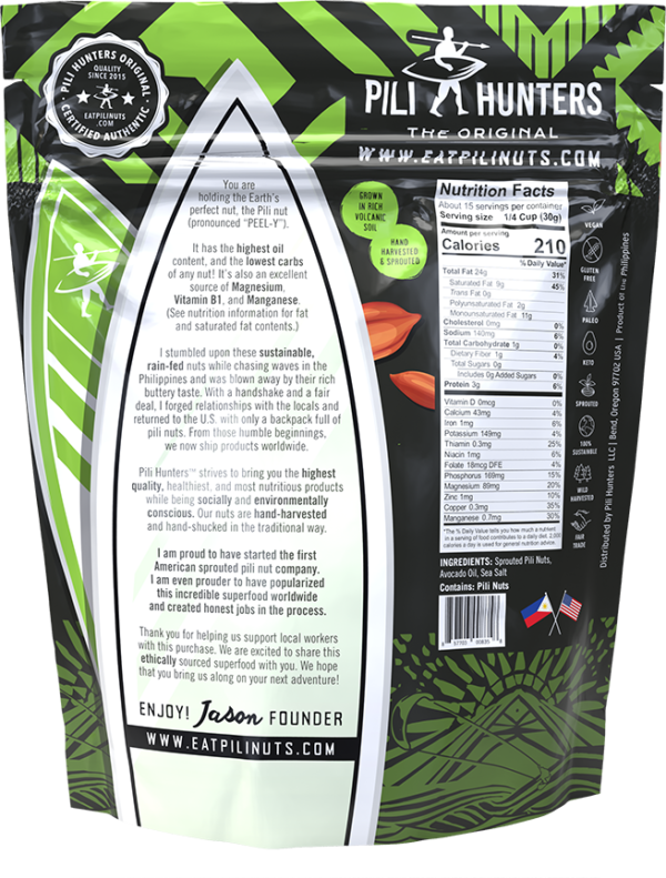 Pili Hunters? Nuts Healthy Fried In Avocado Oil SALE!