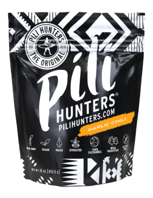 Pili Hunters? Nuts - Garlic Chili Avocado Fried