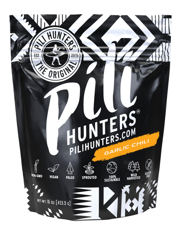 Pili Hunters? Nuts - Garlic Chili Avocado Fried