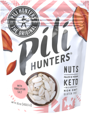Pili Hunters? Nuts - Just Pink Himalayan Salt