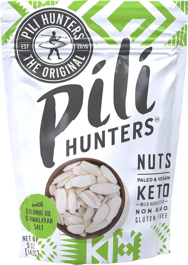 Pili Hunters? Nuts - Organic Coconut Oil & Himalayan Salt