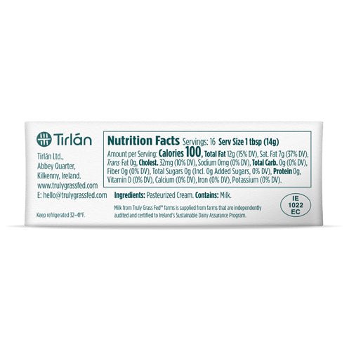 Truly Grass-fed UnSalted Butter - 8 oz