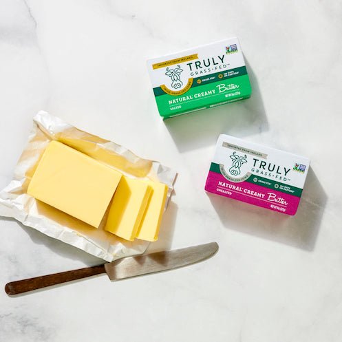 Truly Grass-fed Salted Butter - 8 oz