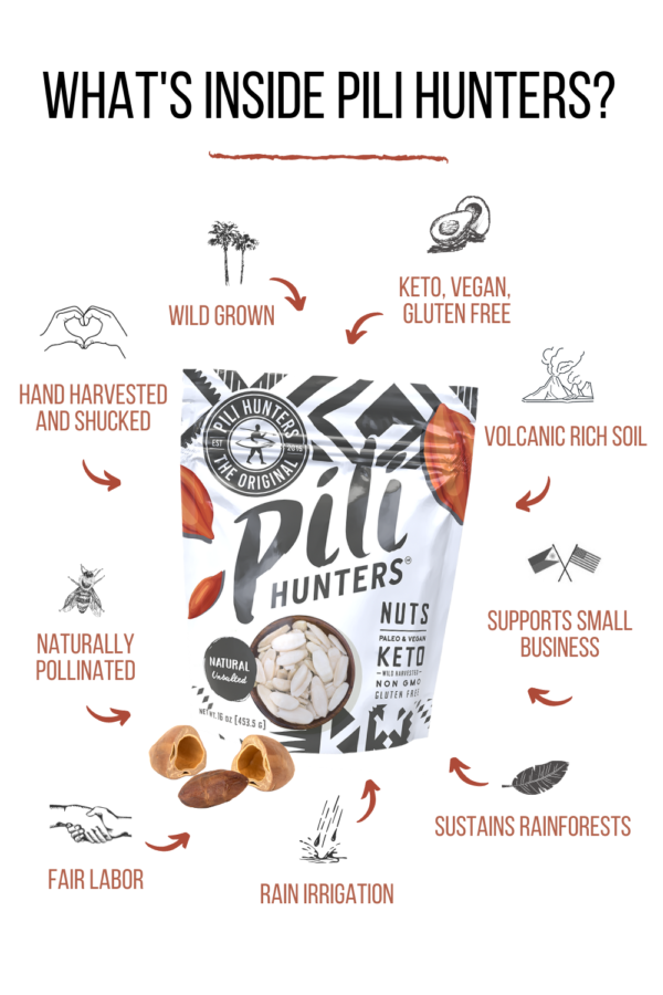 Pili Hunters? Nuts - Natural Unsalted Cooking Quality(Plain) BEST FOR COOKING