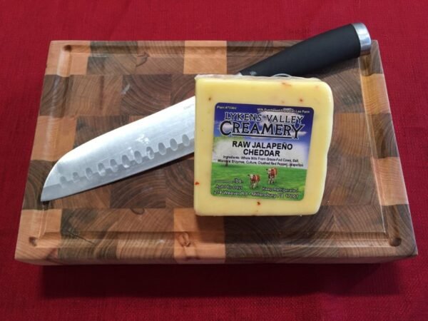 Raw Grass-Fed Jalapeno Cheese - 10.5 oz.