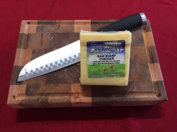 Raw Grass-Fed Sharp Cheddar Cheese - 10.5 oz.
